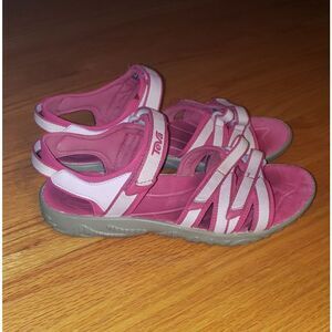 Teva Pink Slingback Sandals